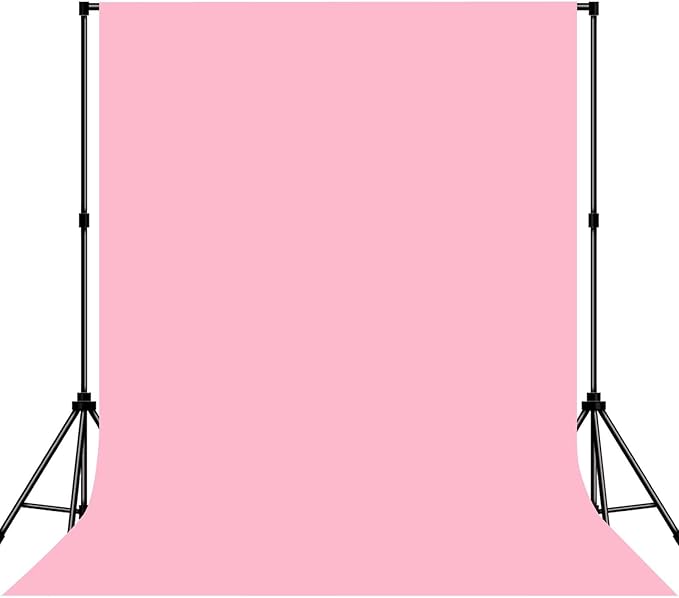 Large Size 10x10FT Pink Background Studio Background Photography Party Video Recording Portrait Screen Props