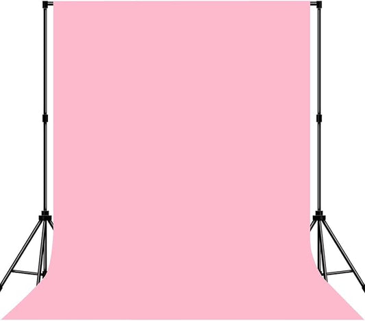 Large Size 10x10FT Pink Background Studio Background Photography Party Video Recording Portrait Screen Props
