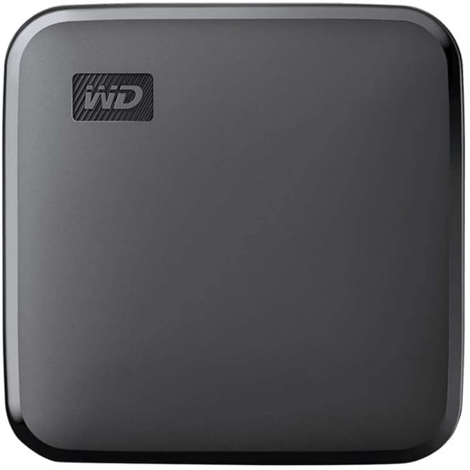 Western Digital 1TB Elements SE - Portable SSD, USB 3.0, Compatible with PC, Mac - WDBAYN0010BBK-WESN