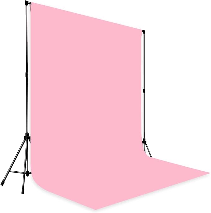 Large Size 10x10FT Pink Background Studio Background Photography Party Video Recording Portrait Screen Props