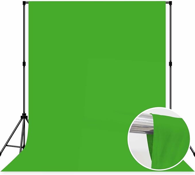 Photo Backdrop Green Background Professional 5x7ft Seamless Design to Eliminate Wrinkles Digital Accessories Photography Scene Background Children's Birthday Party