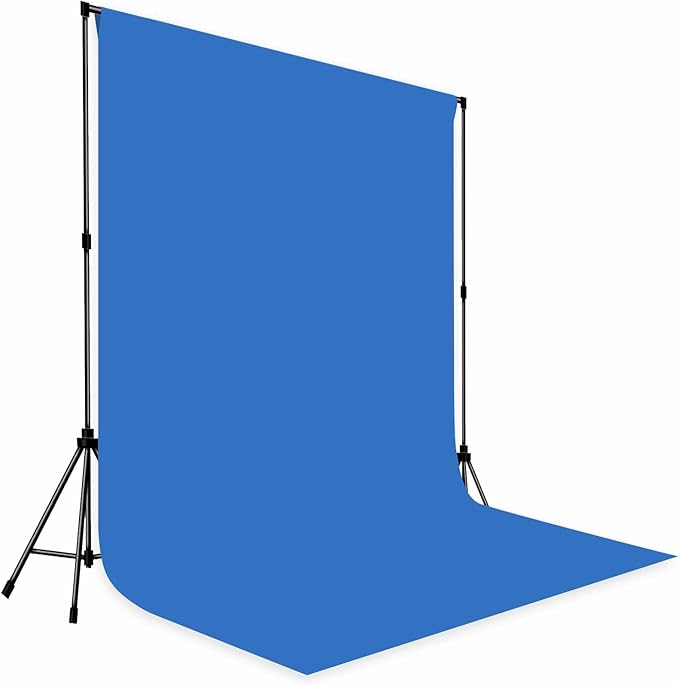 Photo Backdrop Blue Background Fabric Professional Photography 6x9ft Seamless Design Eliminates Wrinkles Ocean Theme Event Bachelor Party Decoration