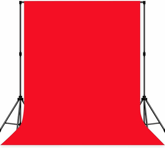 Photo Backdrop Red Background Cloth Professional Photography 8x10ft Seamless Design to Eliminate Wrinkles Wedding Luxury Theme Decoration Art Exhibition Gallery Display