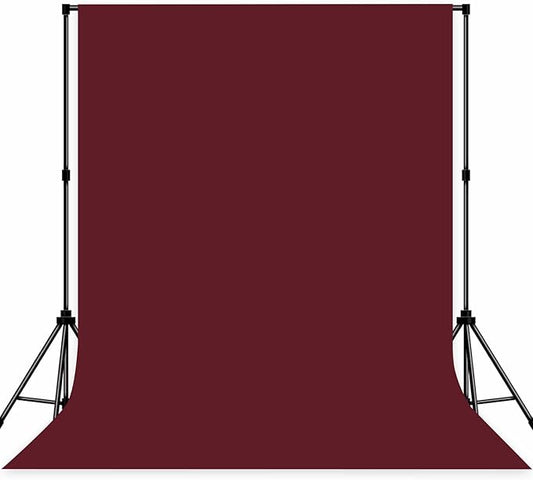 Photo Backdrop Wine Red Background Cloth Professional Photography 8x10ft Seamless Design to Eliminate Wrinkles Wedding Luxury Theme Decoration Art Exhibition Gallery Display