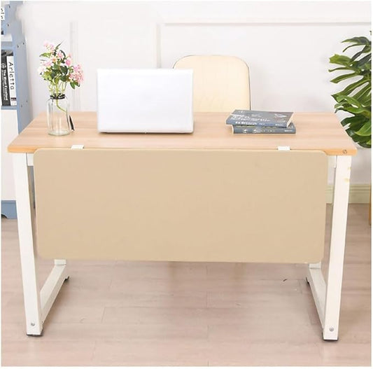 Desk Privacy Divider, Desk Divider Sound Proof Dividers Privacy Shields for Under The Table Privacy Panels for Students and Office Divider(Beige,100X40cm)