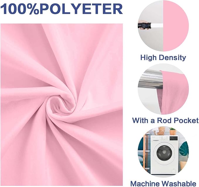 Photo Backdrop Pink Background Fabric Professional 6x9ft Seamless Design Eliminates Wrinkles Princess Theme Decoration Valentine's Day Romantic Setting