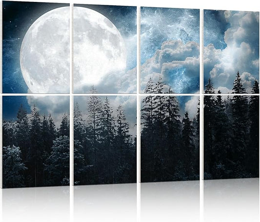 YPY Acoustic Panels Sound Absorbing: 8 Pack Soundproof Wall Panels, Sound Proofing Panels Noise Reducing for Walls Recording Studio Acoustical Treatments 48x32 Inches