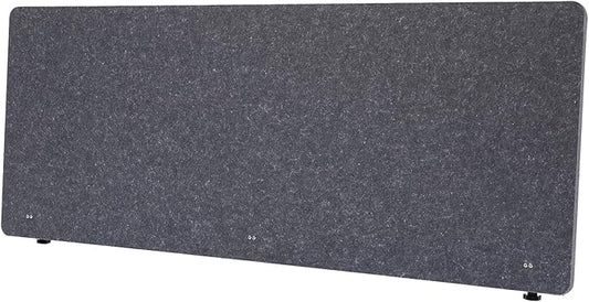 Polyester Desk Dividers, Soundproof Room Divider Office Furniture Partitions, Privacy Desk Panel with Clamps & Screwdriver, Stand Up Freestanding Desk Privacy Panel for Office Classroom(59.1" x23.8")