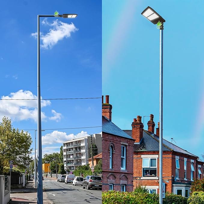200W LED Parking Lot Pole Lights, Dimmable LED Shoebox Lights, 20KV Surge Protector Built-in 27000LM 600W Equiv. Outdoor Commercial Area Road Lamps, DLC UL Approved 5000K Daylight 100-277VAC